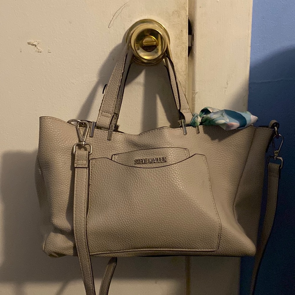 Gray Steve Madden Purse